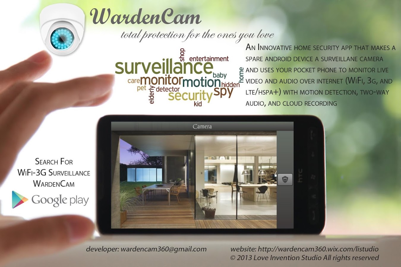 Smart Home Security WardenCam Android Apps on Google Play