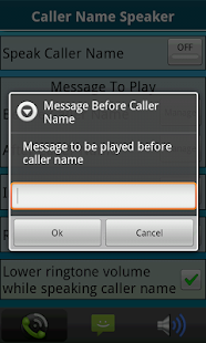  mengumumkan Nama penelpon- gambar mini tangkapan layar  