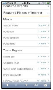 Search Hotels in Singapore Screenshots 1
