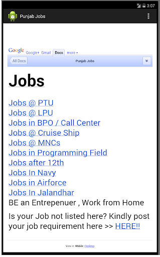 【免費新聞App】Punjab Jobs-APP點子