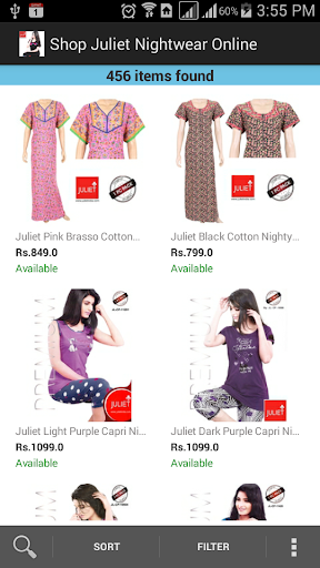 Shop Juliet Nightwear Online