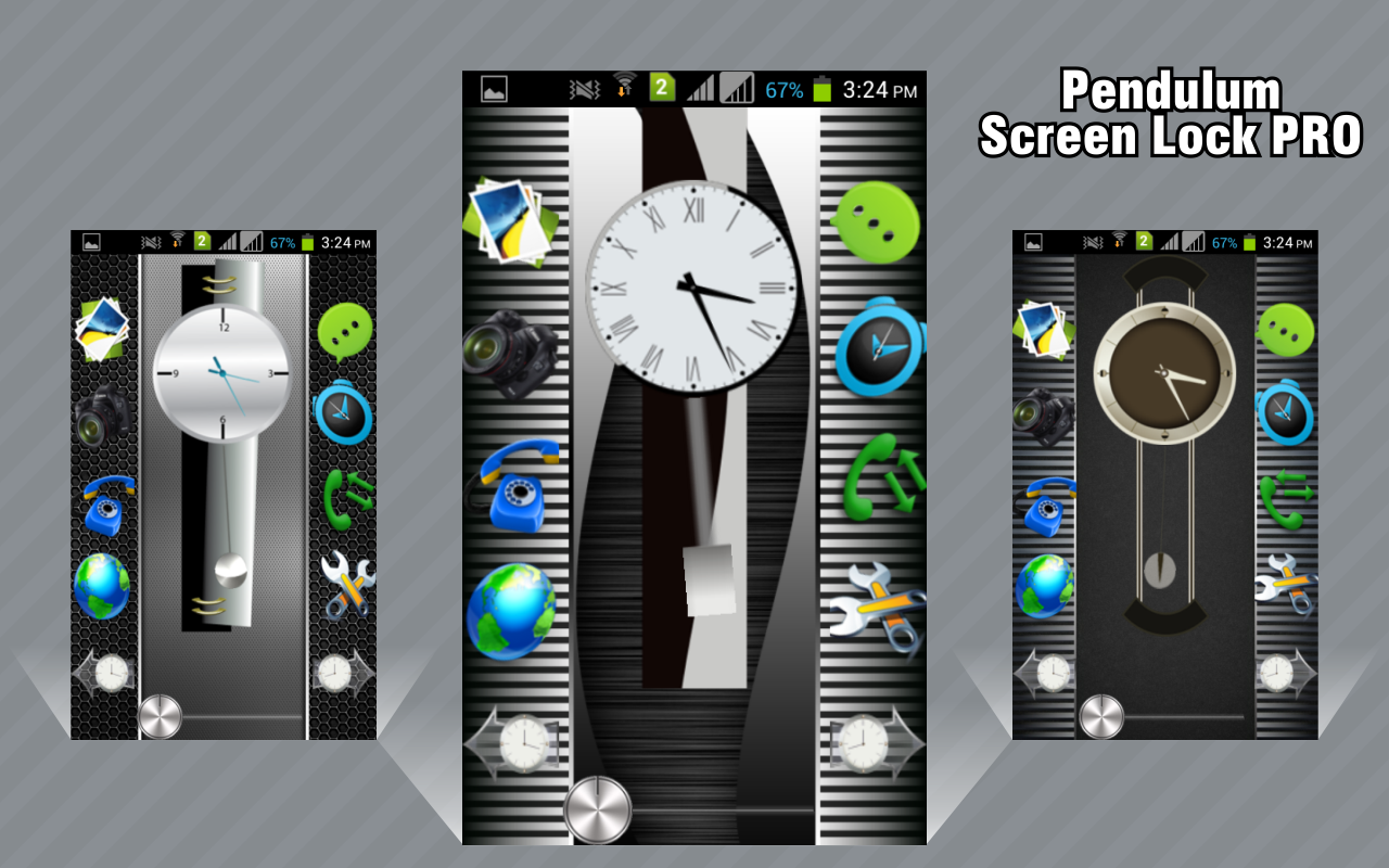 Android application Pendulum Screen Lock -Pro screenshort