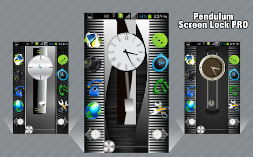 Android application Pendulum Screen Lock -Pro screenshort