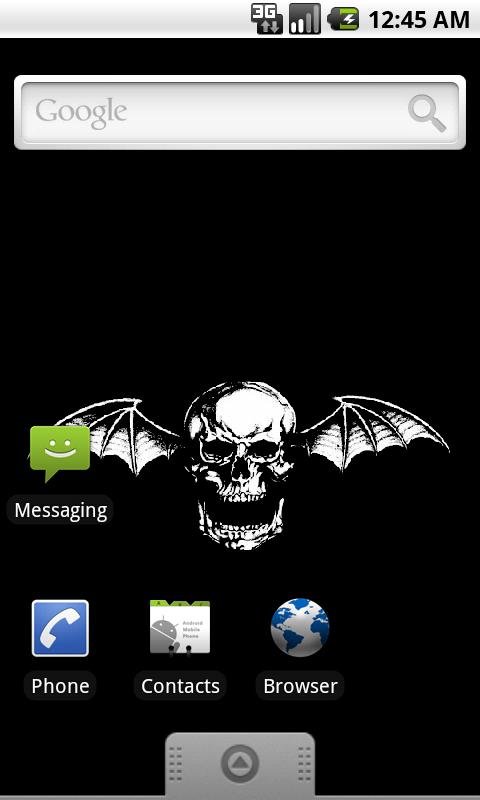 A7X Live Wallpaper Donate Screen 1
