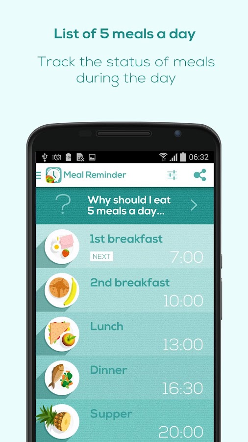 Meal Reminder Weight Loss Android Apps on Google Play