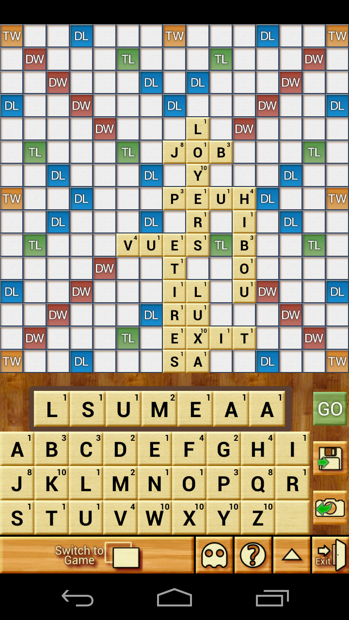 Android application Word Breaker Full screenshort