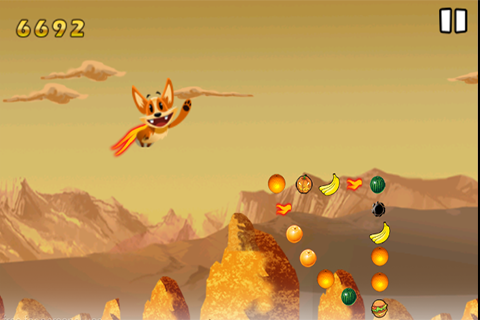 Flying Crazy Fox