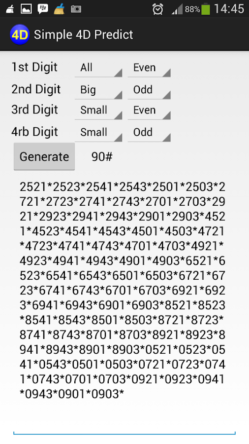 Predict 4D Number Software Program