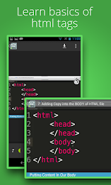 Beginners HTML Training poster 2