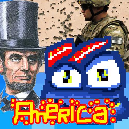 AMERICA GAME jin hantu biru