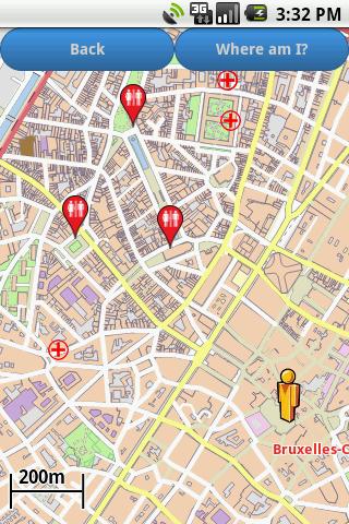 Brussels Amenities Map