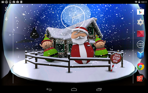 3D Christmas Advent Snow Globe - screenshot thumbnail