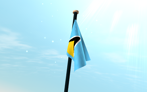 免費下載個人化APP|Saint Lucia Flag 3D Free app開箱文|APP開箱王