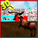 colère attaque taureau 3d sim icon