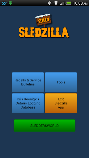 SledZilla 2015 Snowmobile App