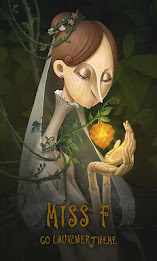 Miss F GO Launcher Theme poster 1