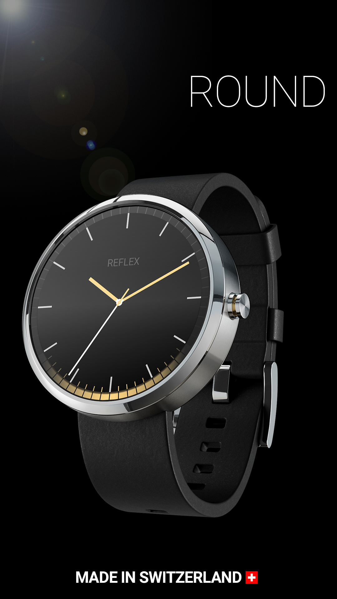 Android application Reflex Watch Face Android Wear screenshort