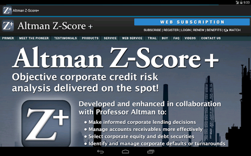 免費下載商業APP|Altman Z-Score+ app開箱文|APP開箱王