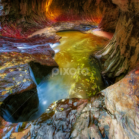 The Subway Station by Mark Smith - Landscapes Caves & Formations