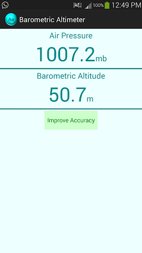 Barometric Altimeter Pro