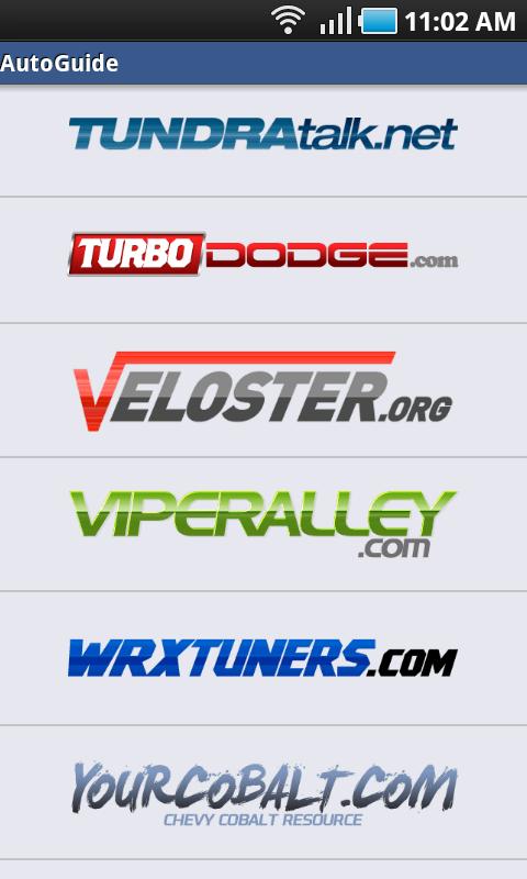 Android application AutoGuide.Com screenshort