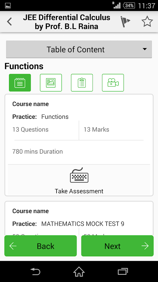 iProf: Tests & Teachers - screenshot