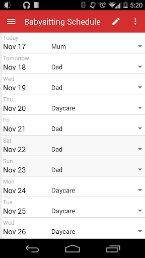 Schedulist