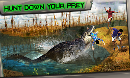 Swamp Crocodile Simulator 3D poster 3