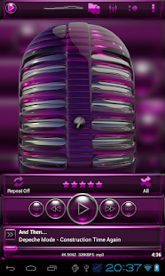 How to mod Poweramp skin pink glass 3.02 apk for laptop
