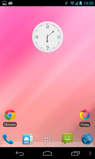 Flyer Clock Skin Write empty