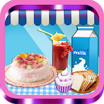 Cover Image of डाउनलोड Cream Cake Maker Kids:Juice Smoothie Cookie Pizza  APK