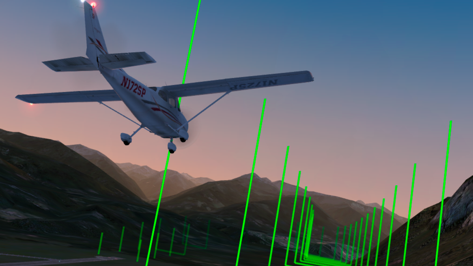   X-Plane 10 Flight Simulator: captura de tela 