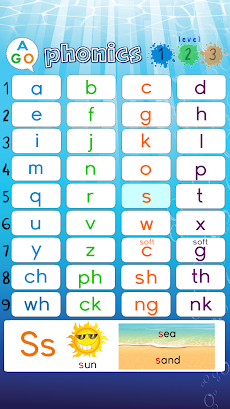 Ago Phonics フォニックス サウンドパッド Androidアプリ Applion