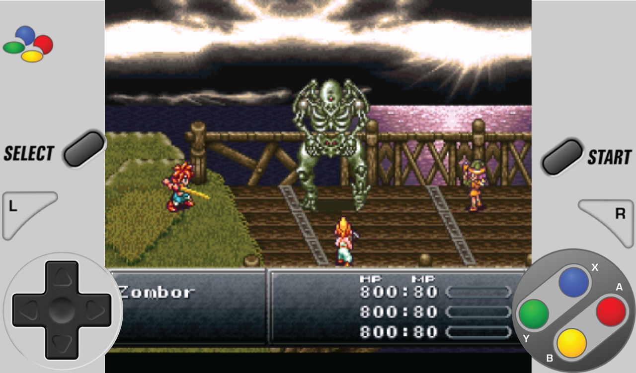SuperGNES (SNES emulador) - screenshot