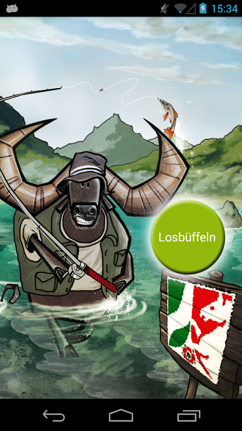Android application Angelschein NRW screenshort