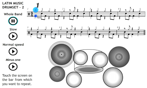 【免費音樂App】zPlay Drums Latin Music 2-APP點子