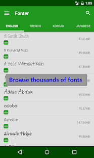 Fonter - Font Manager  ★ROOT★ Screenshots 3