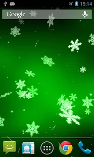 雪花3D動態桌布(圖2)-速報App