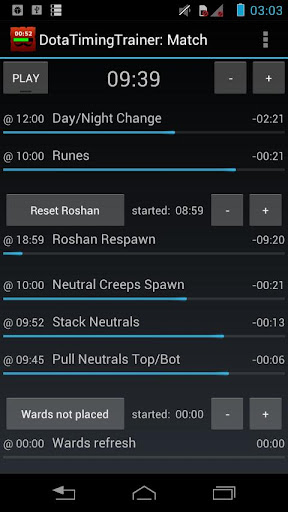 DotA Timing Trainer