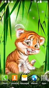 Cute tiger cub live wallpaper(圖1)-速報App