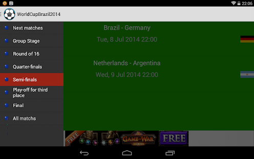 Football World Cup - Brazil 2014(圖6)-速報App