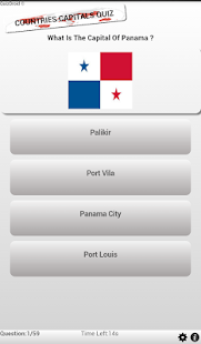 Countries Capitals Quiz Screenshots 0