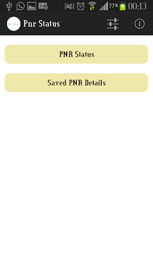 PNR Status