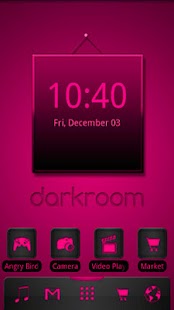 Free ADW Theme Darkroom Pink APK for PC