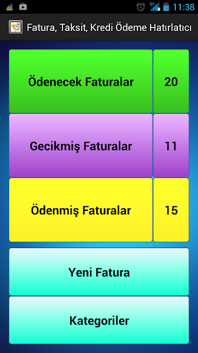 Fatura Kredi Taksit Hatırlat