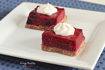 Triple Berry Pie Bars (Gluten-free, Paleo)
