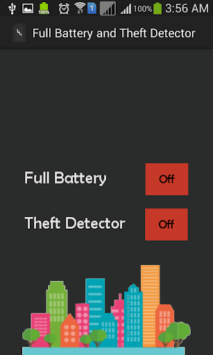 Full Battery Theft Detector