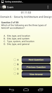 CISSP Evaluator Domain 6 Screenshots 5