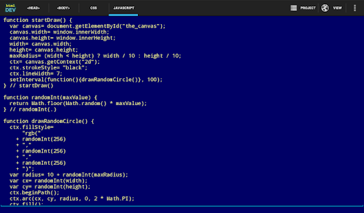 HtmlDev Screenshots 0