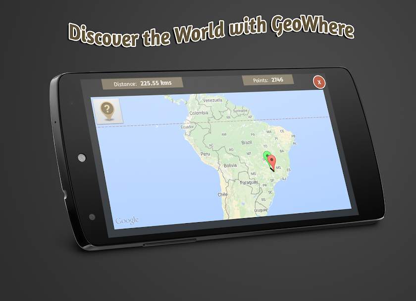 GeoWhere Geography Learning Screen 2